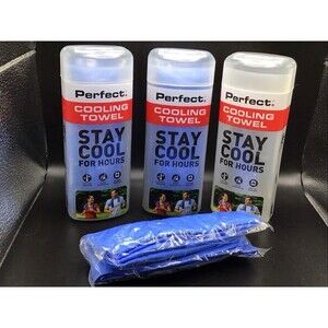 Perfect Cooling Towels Stay Cool For Hours In Hot Weather 29”x 11” Lot of 3 New